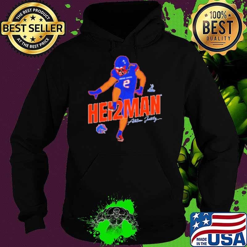 Heisman Finalist Ashton Jeanty Boise State Broncos Football Hoodie
