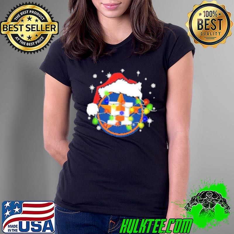 Houston Astros Santa Claus Christmas Shirt