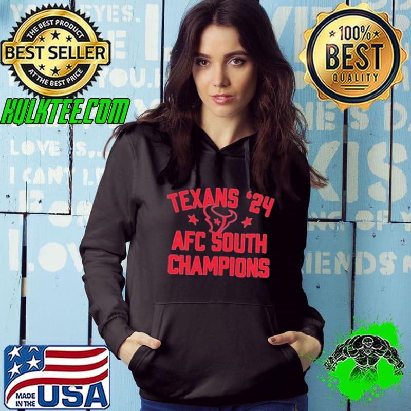 Houston Texans 2024 AFC South Champions Stars Hoodie