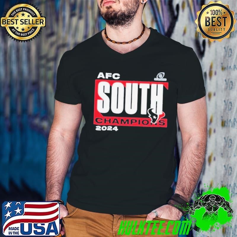 Houston Texans Fanatics 2024 AFC South Division Champions Conquer Shirt