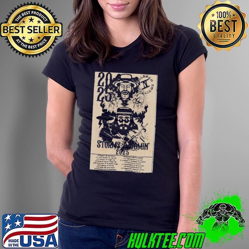 IV And The Strange Band Storms A Comin Tour Poster Shirt