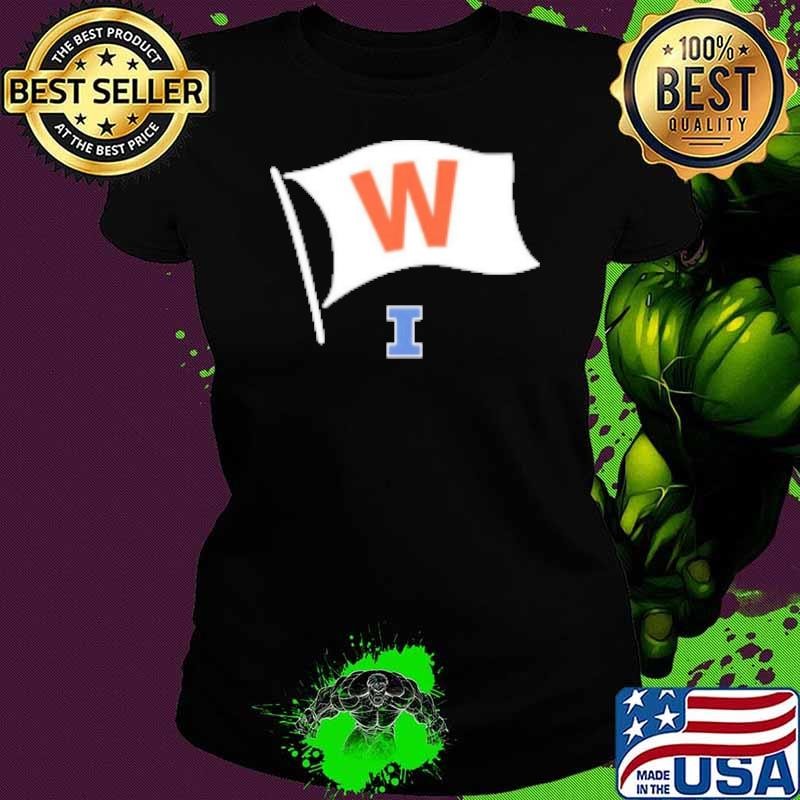Illinois Fighting Illini Football fly the W flag Shirt