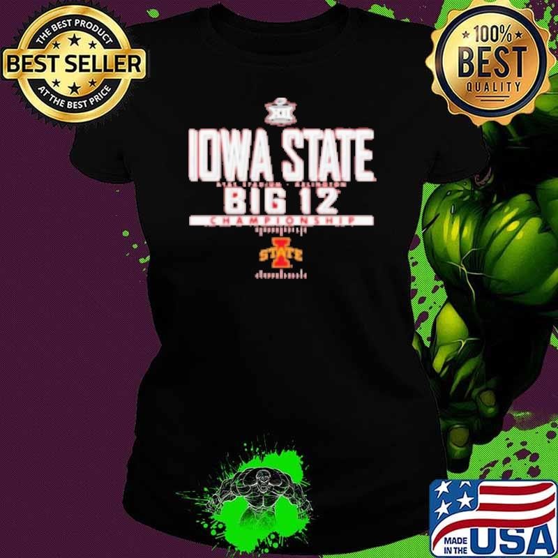 Iowa State Cyclones 2024 Big 12 Football Championship Bound Ladies tee