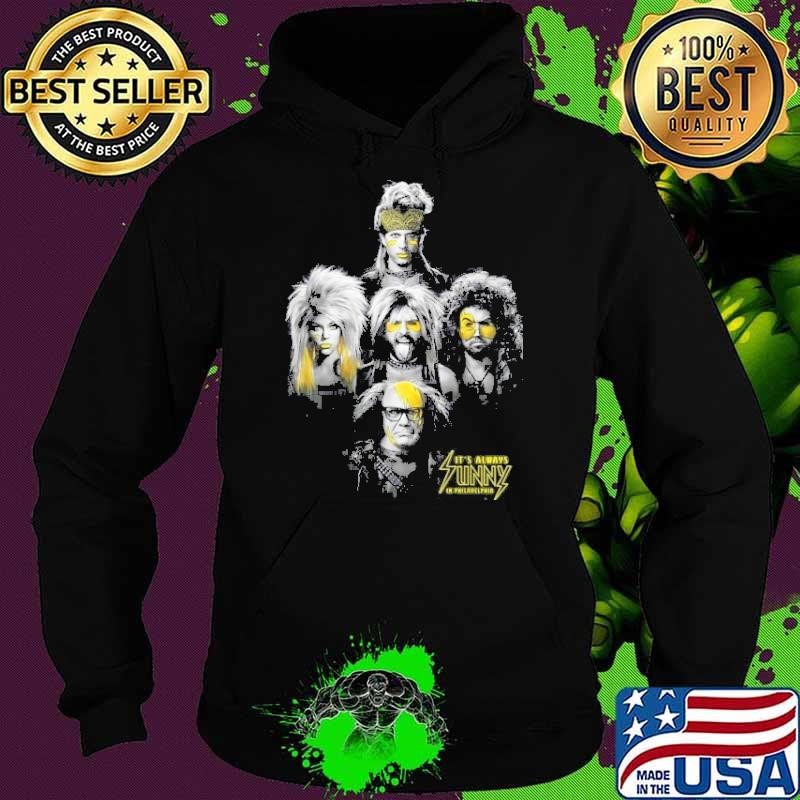 Its Always Sunny In Philadelphia The Gang Has Rock Vibes Hoodie