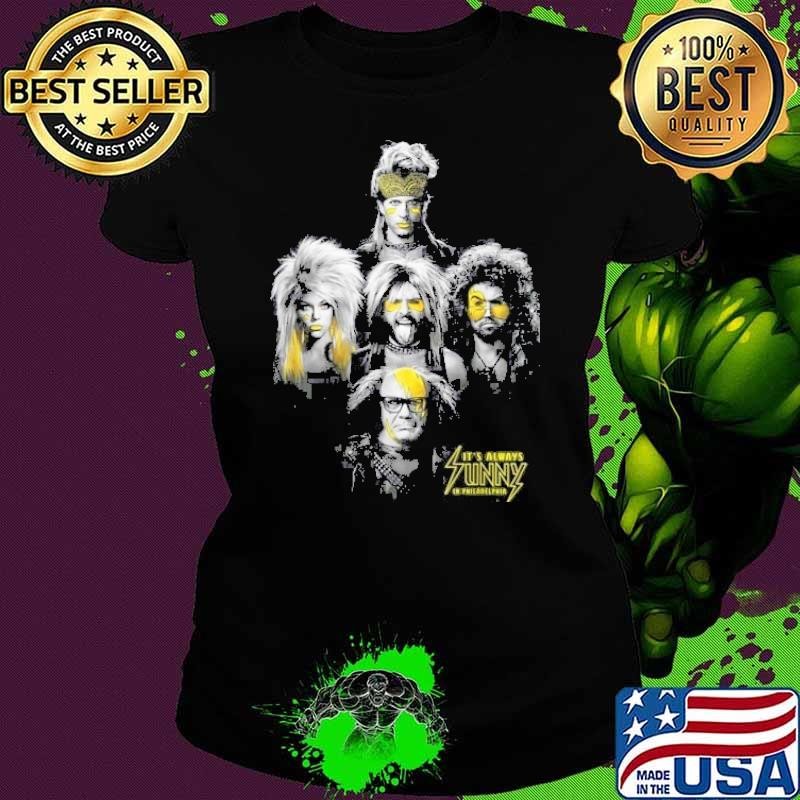 Its Always Sunny In Philadelphia The Gang Has Rock Vibes Ladies tee