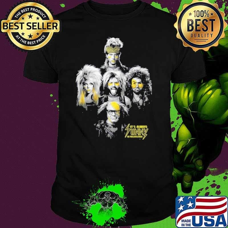 Its Always Sunny In Philadelphia The Gang Has Rock Vibes Shirt