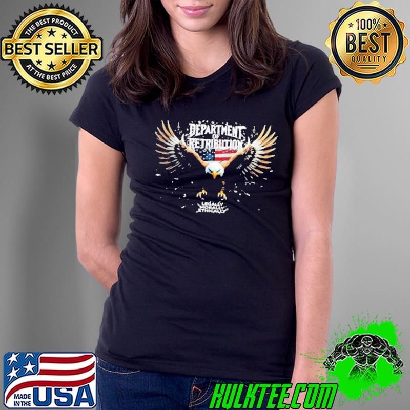 Ivan Raiklin Department Of Retribution Tour Legally Morally Ethically shirt
