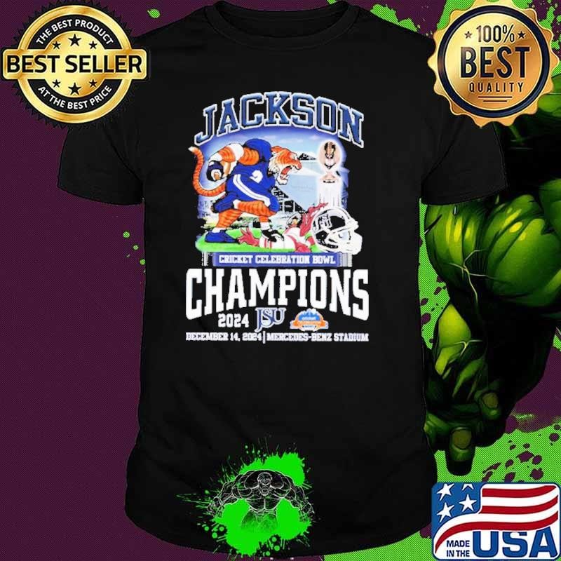 Jackson Cricket Celebration Bowl Champions 2024 Shirt