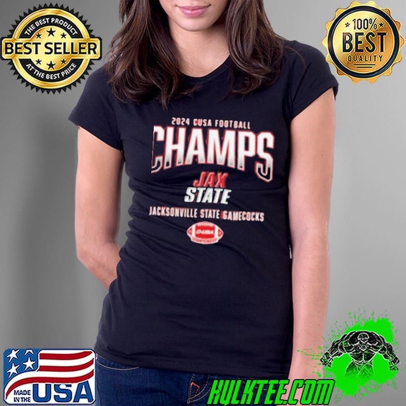 Jacksonville State Gamecocks 2024 C USA Football Conference Champions Shirt