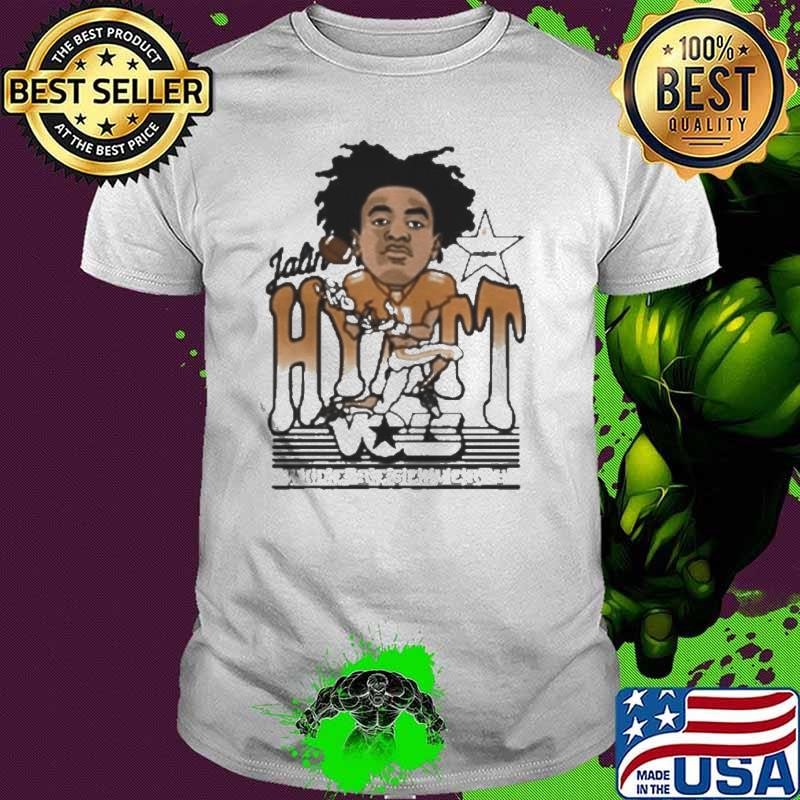 Jalin Hyatt caricature wide receiver u shirt
