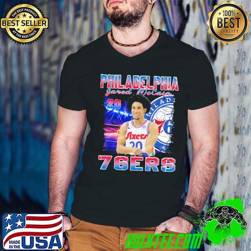 Jared McCain American professional basketball Philadelphia 76ers T-Shirt