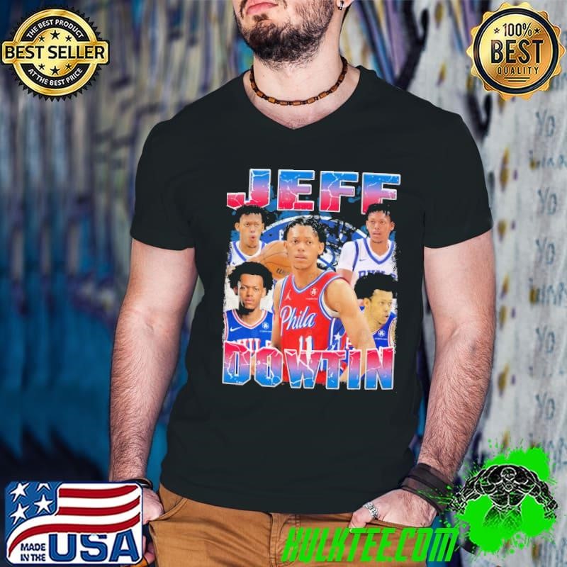 Jeff Dowtin American professional basketball Philadelphia 76ers T-Shirt