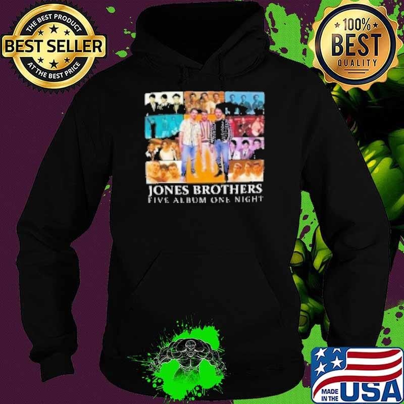 Jonas Brothers Graphic Shirt Tour Five Album One Night Concert 2024 Hoodie