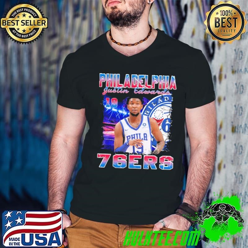 Justin Edwards American professional basketball the Philadelphia 76ers T-Shirt
