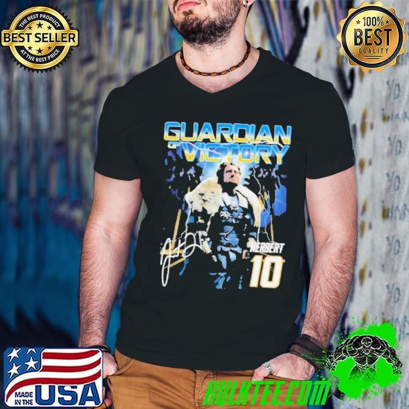 Justin Herbert 10 Guardian of Victory Chargers Shirt