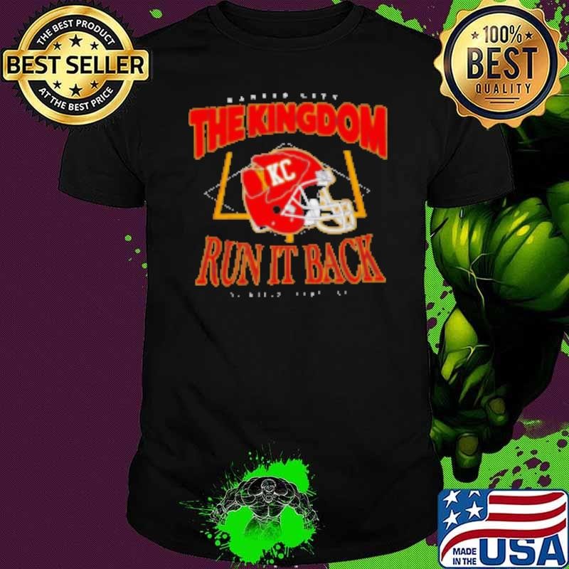 KC Chiefs the Kingdom run it back 3x world champions Shirt