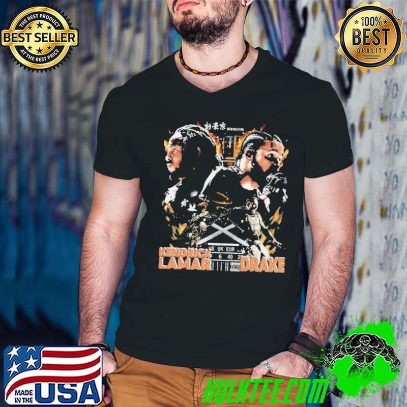 Kendrick Lamar Vs Drake Diss American rapper and songwriter T-Shirt
