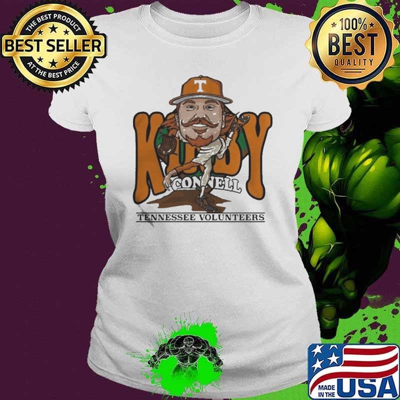 Kirby Connell Tennessee Volunteers Baseball Connell Ladies tee