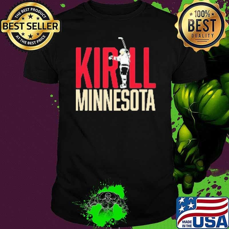 Kirill Kaprizov Minnesota Wild letter star Shirt