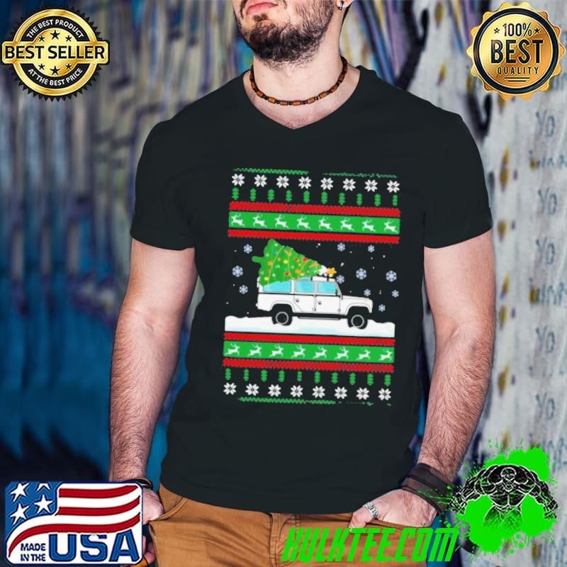 Land Rover Defender 90 Ugly Christmas shirt