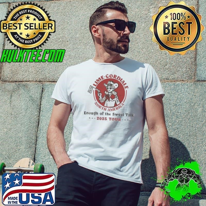 Lime Cordiale Enough Of The Sweet Talk 2025 Tour Shirt