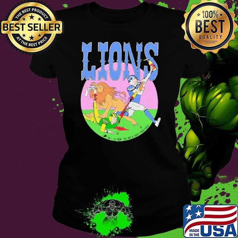 Lions NFL American Football 2024 Week 14 Ladies tee