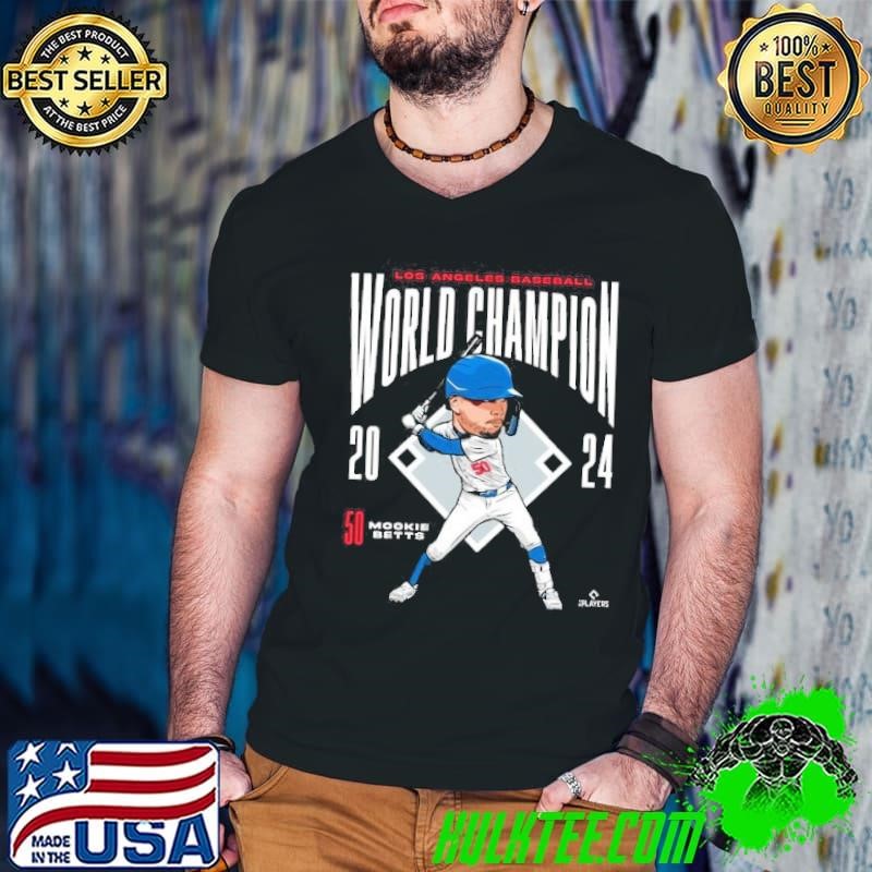 Los Angeles 24 World Champion Mookie Betts Mlbws24Mb Shirt