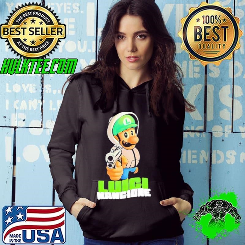Luigi Mangione Gun Free Mario Hoodie