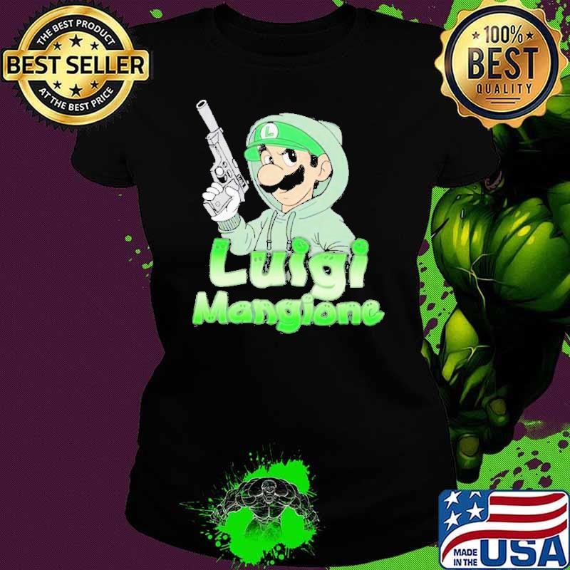 Luigi Mangione Super Mario Shirt