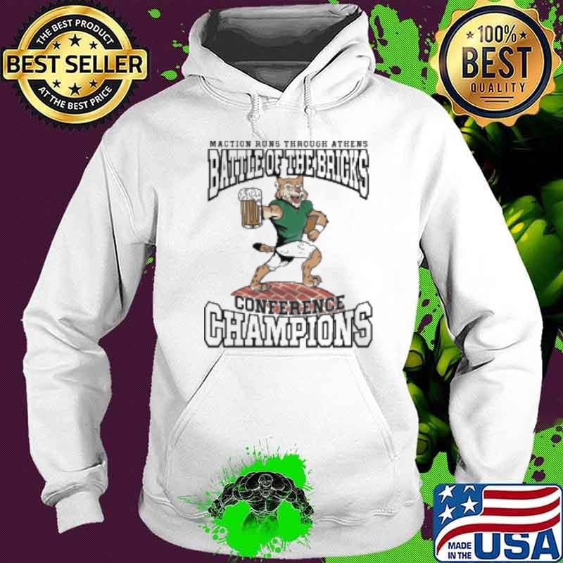 Maction Runs Through Athens Battle Of The Bricks Conference Champions Shirt