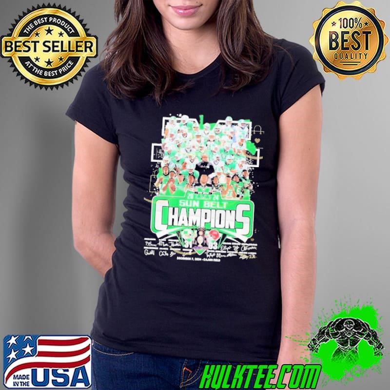 Marshall Thundering Herd 2024 Sun Belt Champions Signature Ladies Tee