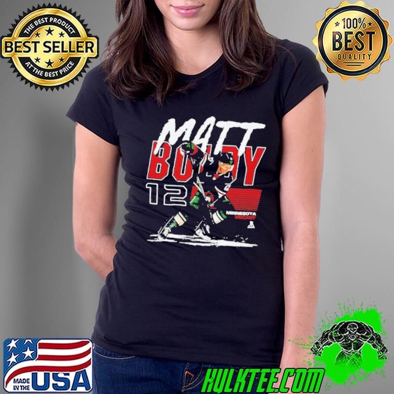 Matt Boldy Minnesota Wild player name retro Ladies Tee