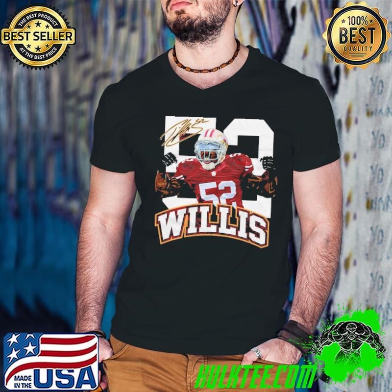 Matt Willis San Francisco Player Tribute former American football wide receiver Guys V Neck