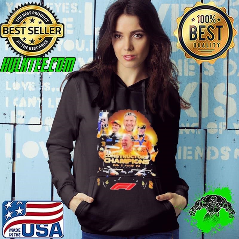 McLaren F1 Team Constructors Champions 2024 Celebrating Hoodie