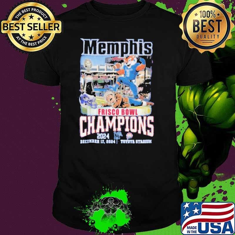 Memphis Frisco Bowl Champions 2024 Limited Edition 2D Shirt
