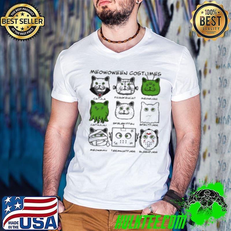 Meowoween Costumes Shirt