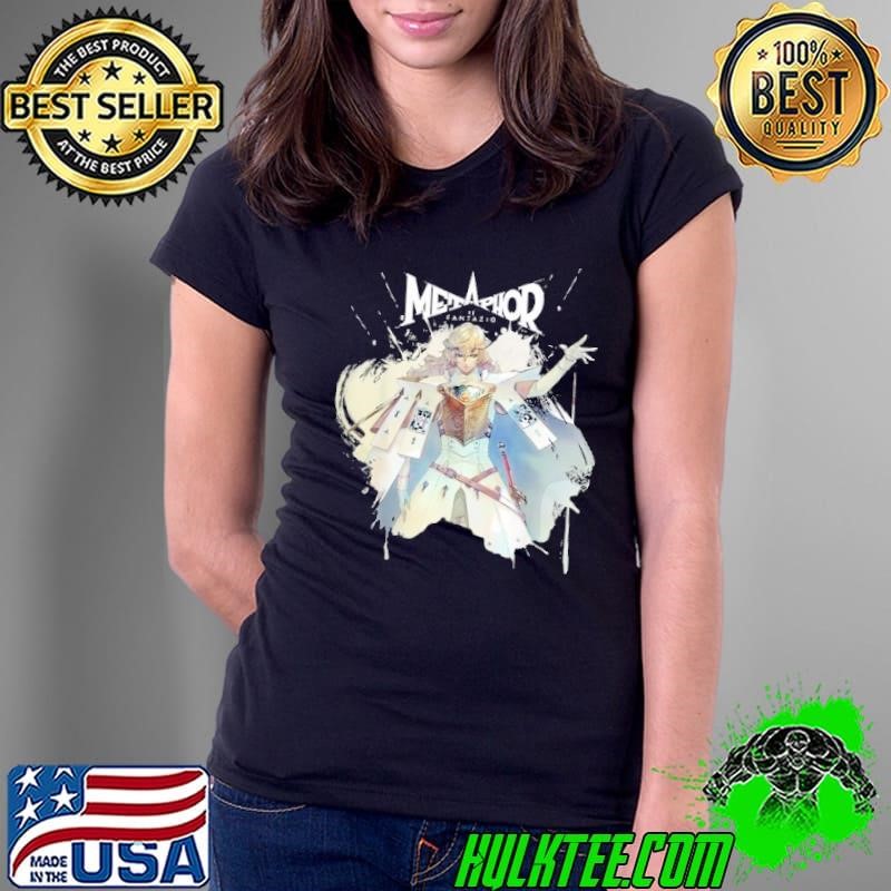 Metaphor Refantazio Louis White Logo Atlus Ladies Tee