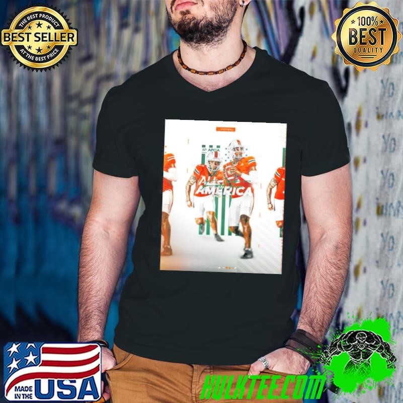 Miami Hurricanes AP First-Team All-Americans Xavier Restrepo And Cameron Ward Poster shirt