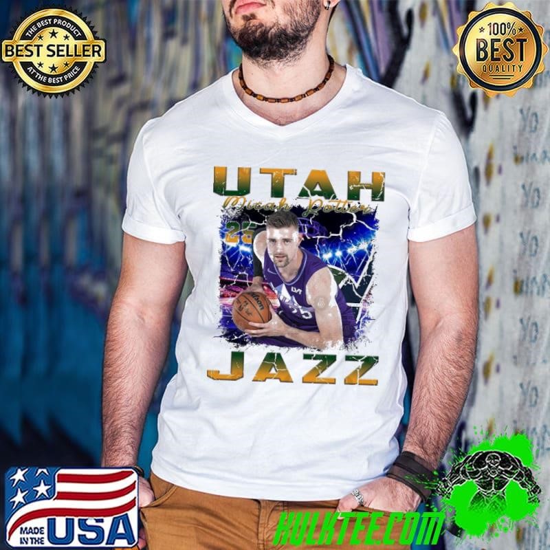 Micah Potter American professional basketball player Utah Jazz T-Shirt