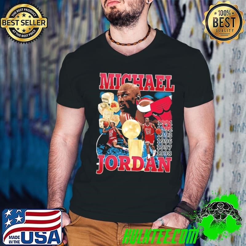 Michael Jordan 6-Time Championship American former professional basketball T-Shirt