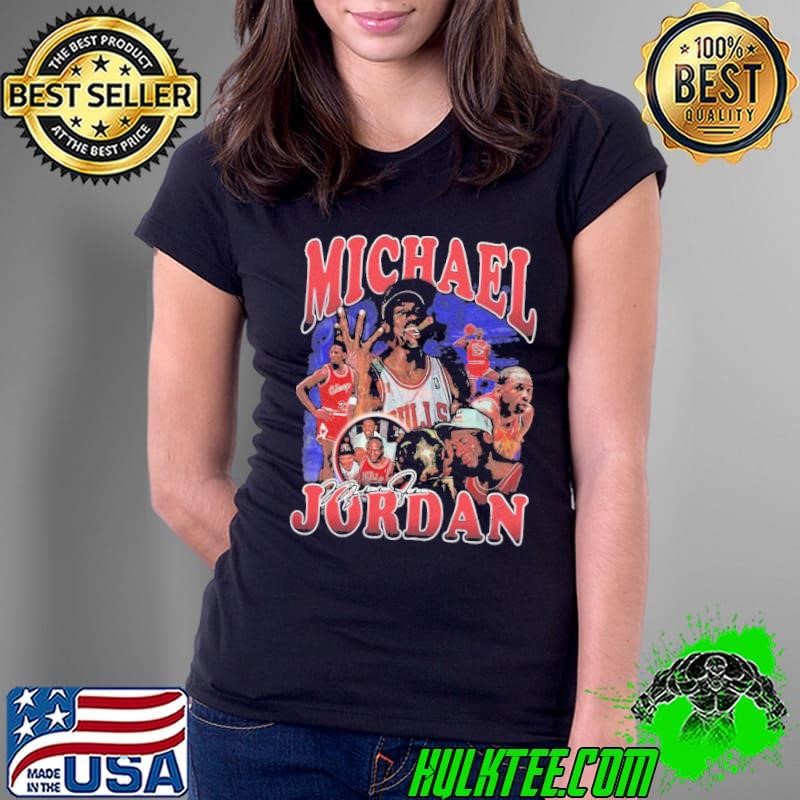 Michael Jordan American businessman and former professional basketball Retro Ladies Tee