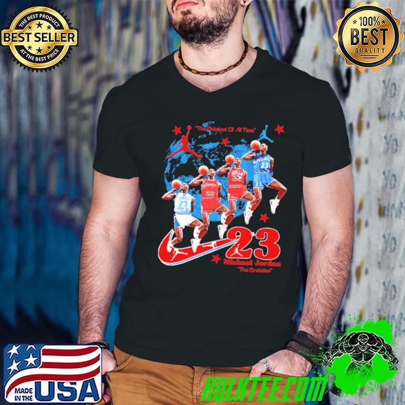 Michael Jordan The Evolution former professional basketball T-Shirt