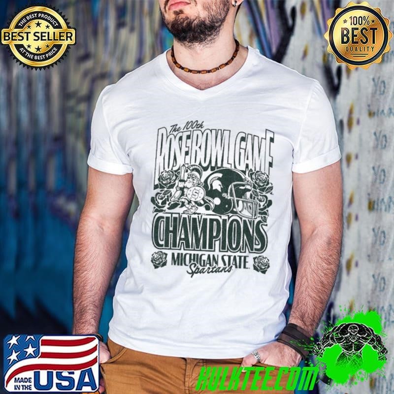 Michigan State Spartans 2014 Rose Bowl – 100th Anniversary Shirt