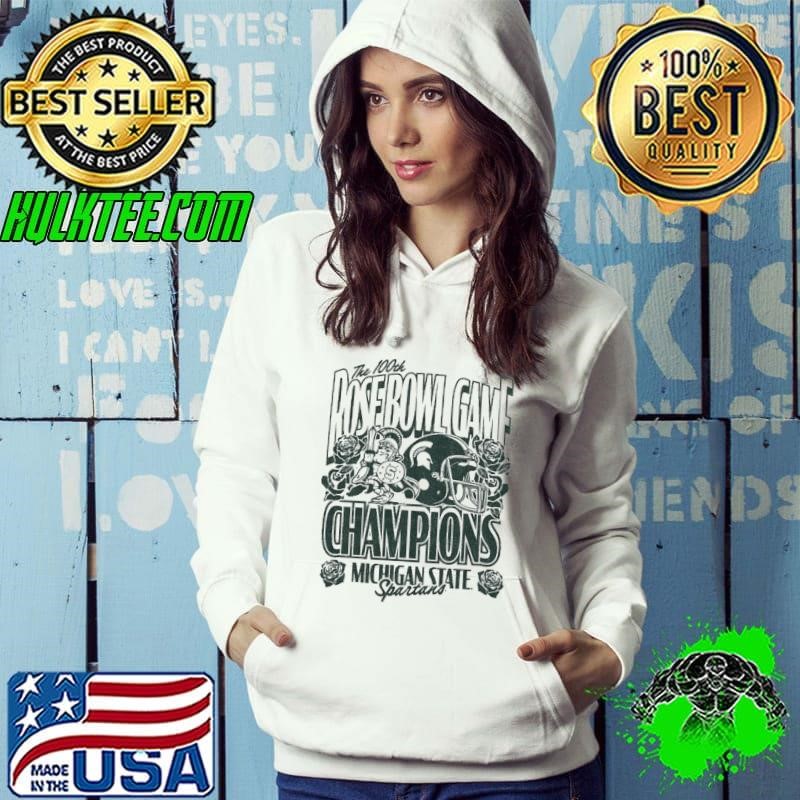 Michigan State Spartans 2014 Rose Bowl – 100th Anniversary Hoodie