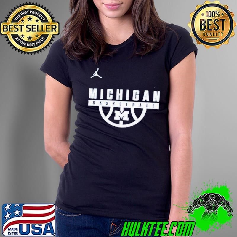 Michigan Wolverines Basketball Don’t Ever Give Up 2024 Shirt