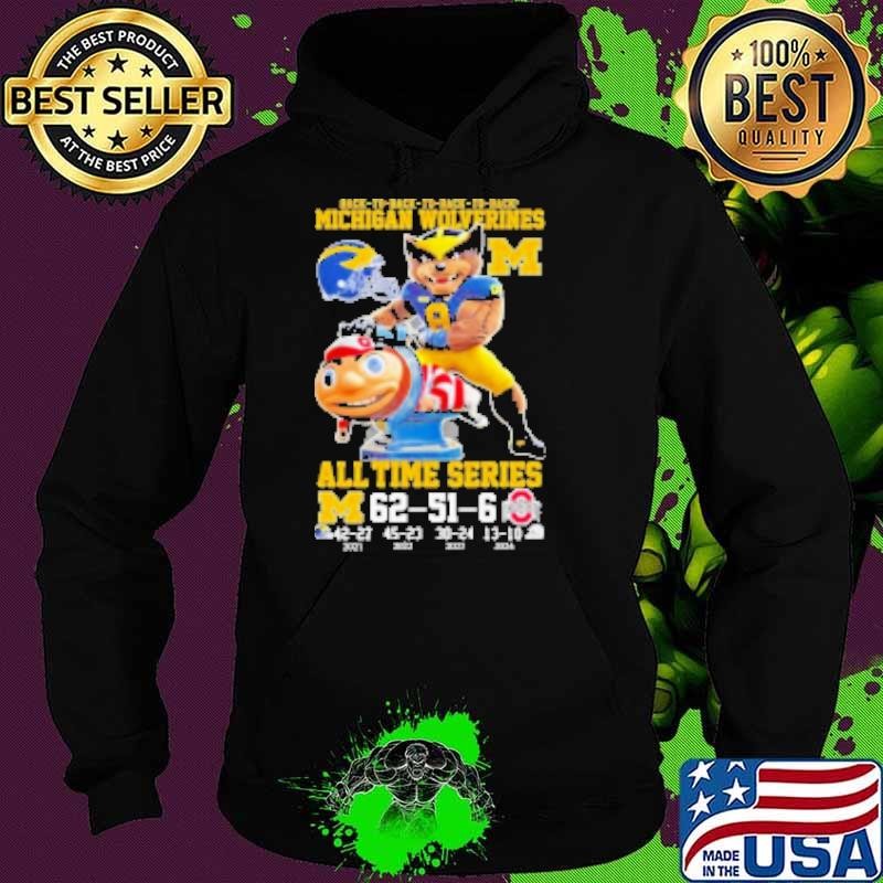 Michigan Wolverines Beat Ohio State Buckeyes 4th Straight Time 2024 Hoodie