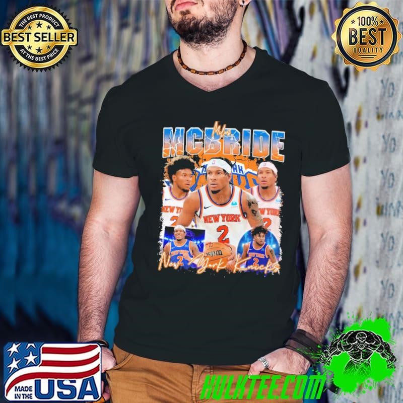 Miles McBride American professional basketball player NBA New York Knicks T-Shirt