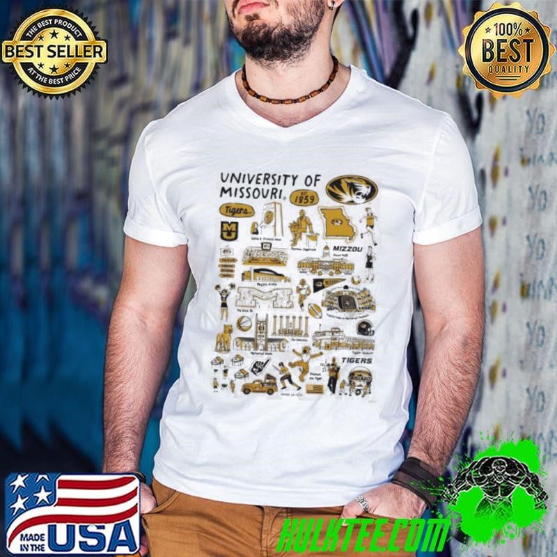 Missouri Tigers Vive La Fete Impressions Artwork shirt
