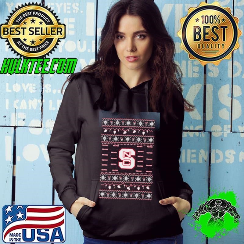 NC State Wolfpack Holiday Lights Shirt