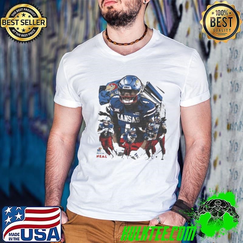 NFL Devin Neal Kansas Jayhawks Football graphic shirt
